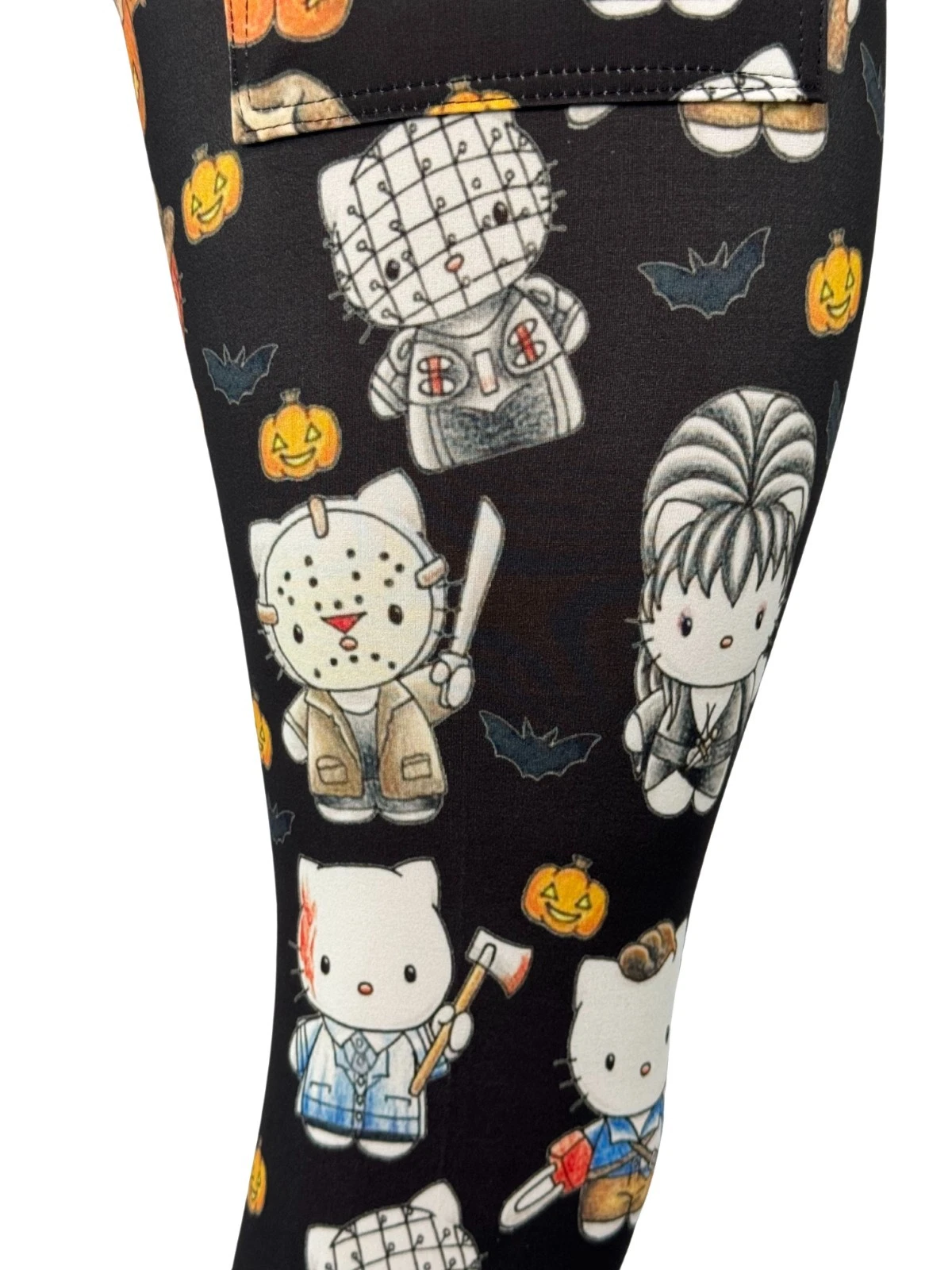 Halloween Horror Hello Kitty Leggings