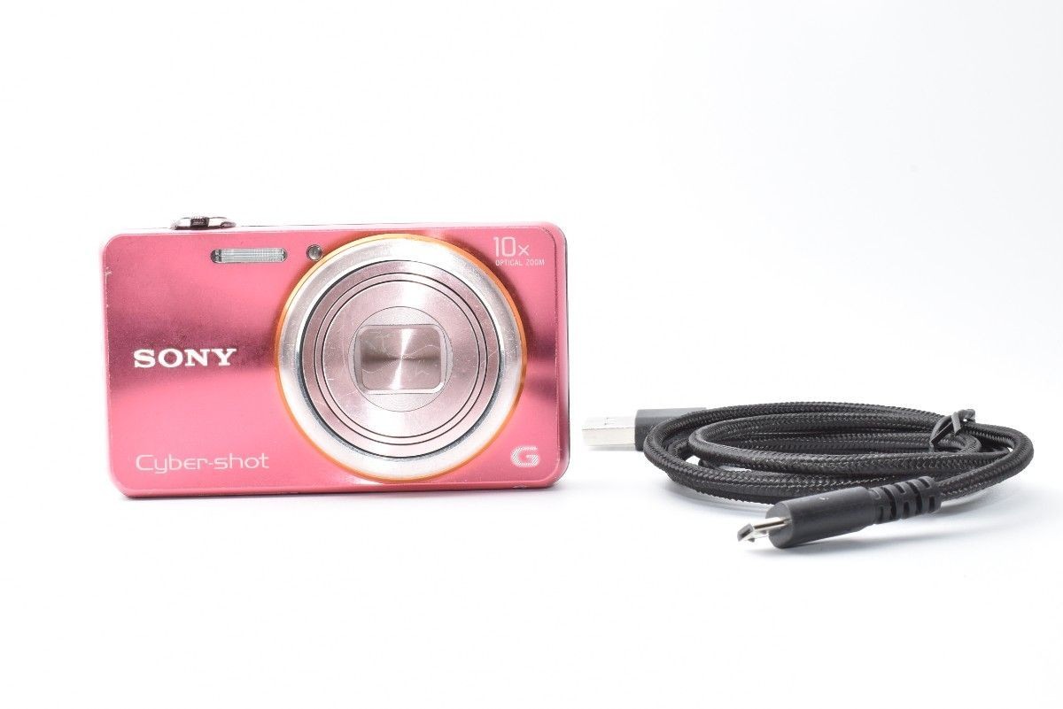 SONY Cyber shot DSC-WX100 pink 18.2MP Digital Camera Japanese