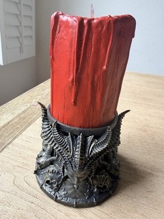 Diablo IV Collector's Edition Candle of Creation Electric Candle Lilith Inarius