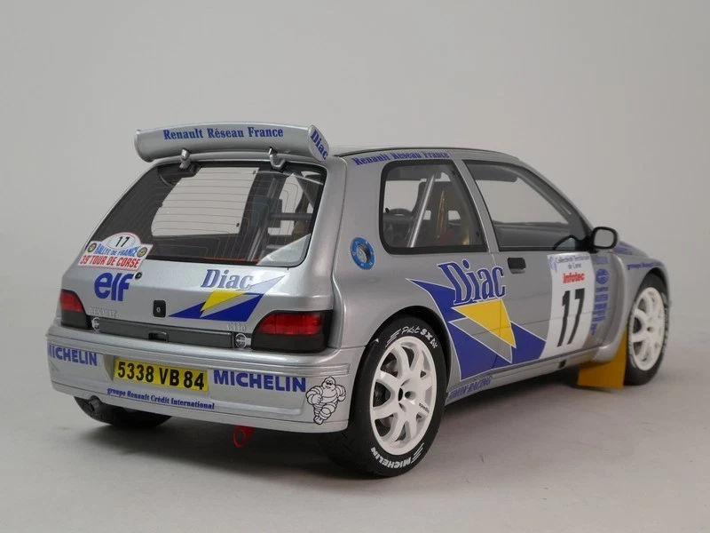 Ottomobile Renault Clio Maxi #17 Ragnotti Tour de Corse 1995 1/12 G090 - Immagine 3 di 3
