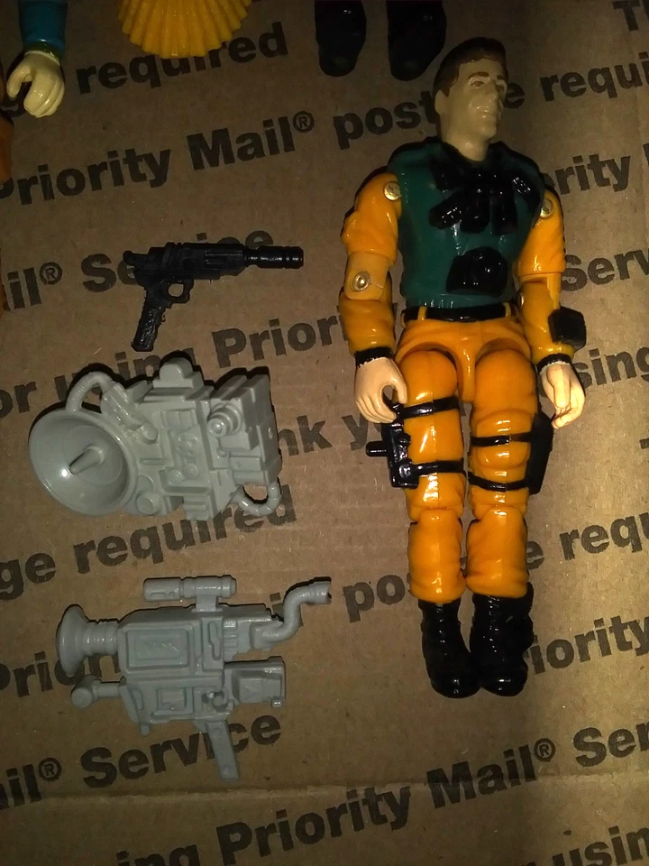 GI JOE ARAH 1988-1989 LOTE 3,75" CON BUDO, BACKBLAST, CENTRO DE LA CIUDAD, ¡SCOOP COMPLETO/CERCA! Foto 4 de 4