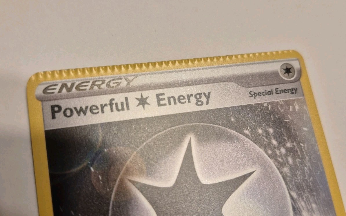 CRIMP ERROR!! Pokemon Powerful C Energy 176/189 TCG Reverse Holo