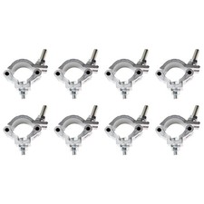 8 Chauvet DJ CLP-15N Narrow 360 Degree Wrap Around Lighting Clamps for 2" Truss