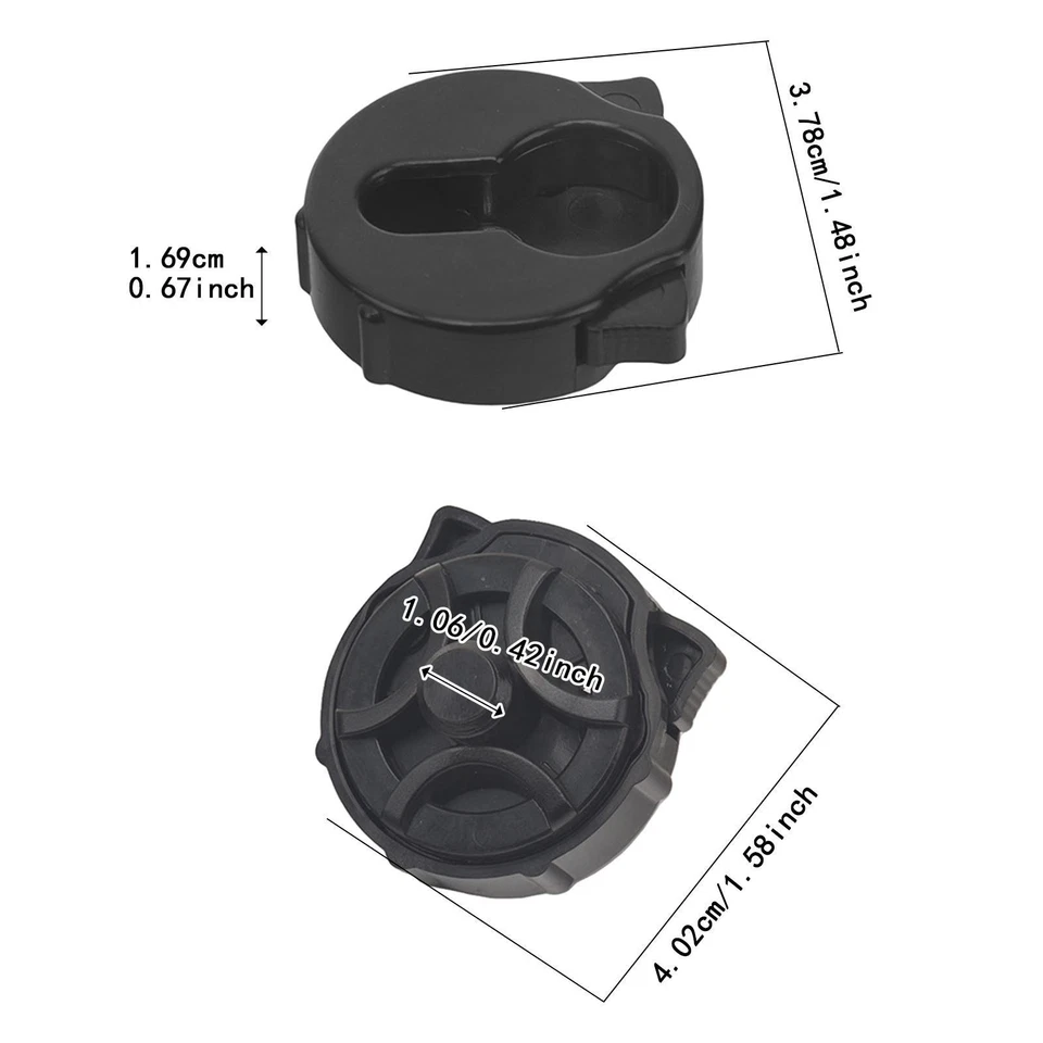 Juego de 4 cerraduras de correa de guitarra fácil instalación regalo cambio rápido cerraduras de correa Foto 3 de 4