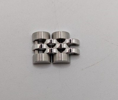 Rolex Original 2 Glieder Uhrengürtel Band Armband Teile Massiv Metall Ca 10mm