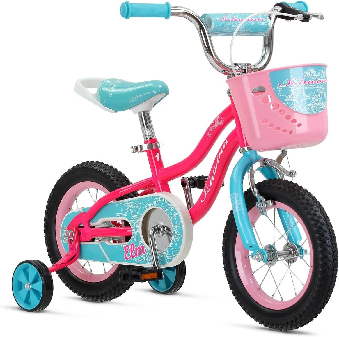 Elm and Koen Bike or Balance Bike, 12-20 Inch Bike for Kids Ages 2-13, Black,...