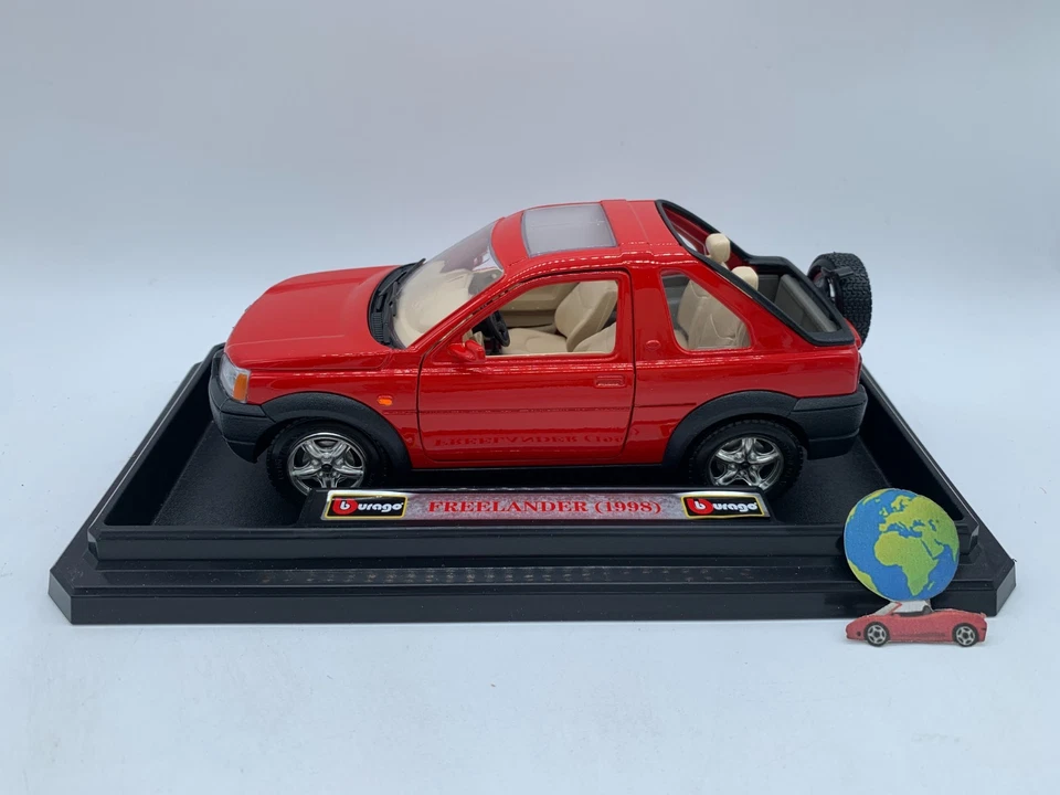 Bburago Land Rover Freelander 1998 "aperto" , scala 1:24 - 1:25, vintage (3320) - Immagine 2 di 4