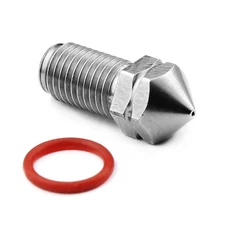 Microswiss Brass Plated Wear Resistant Nozzle for Ultimaker 3 UM3 .4mm