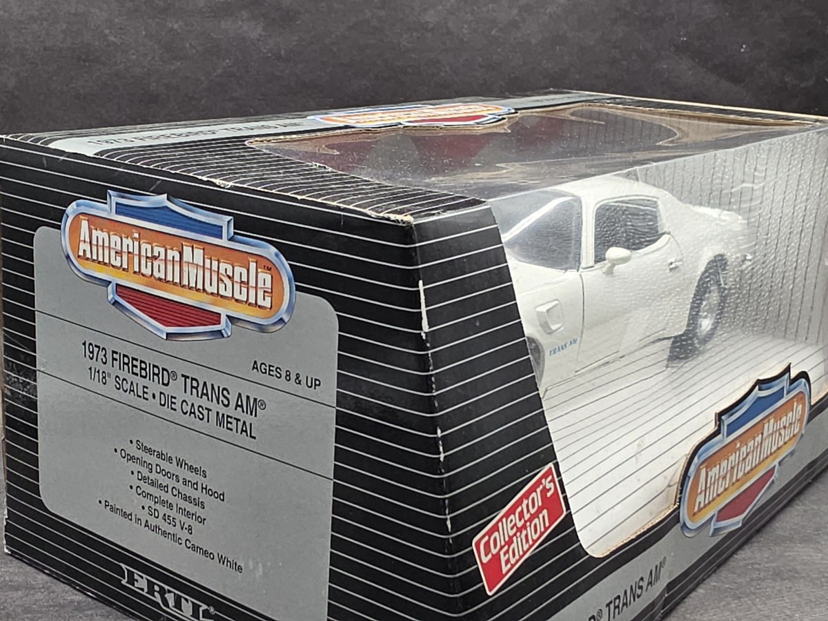 Ertl American Muscle 1973 Pontiac Firebird Trans AM 1:18 Scale