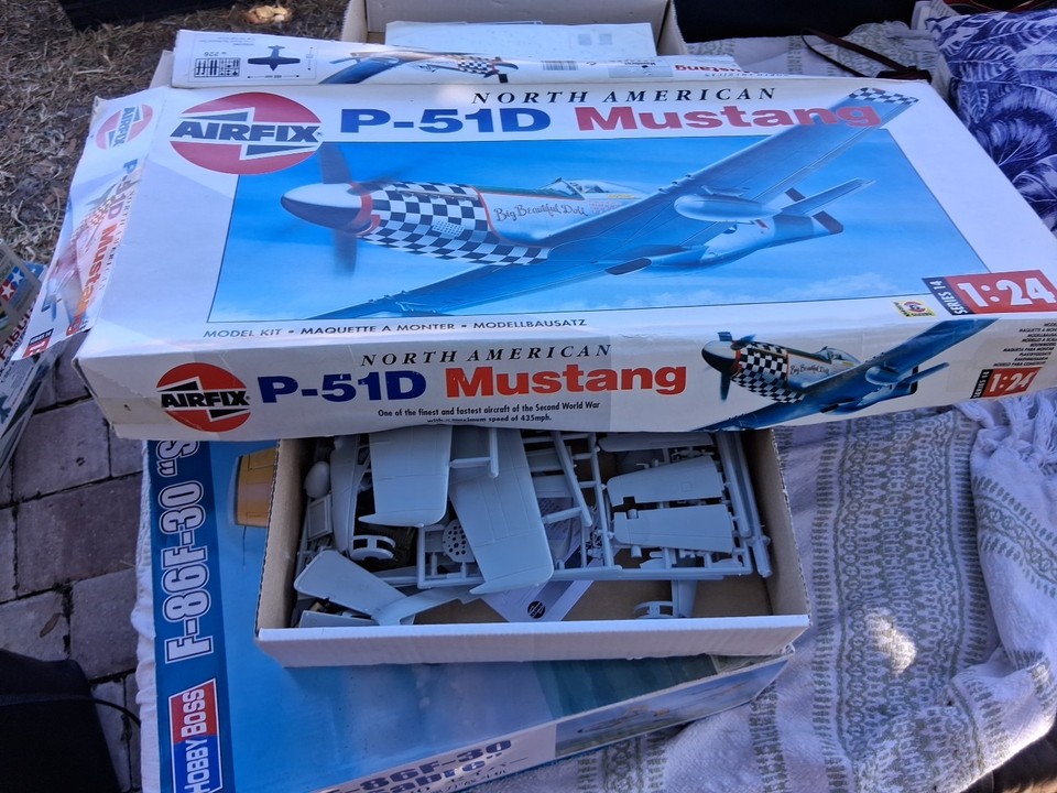 Maquette Avion Airfix 1/24 – North American P-51D Mustang – A14001V – Neuf