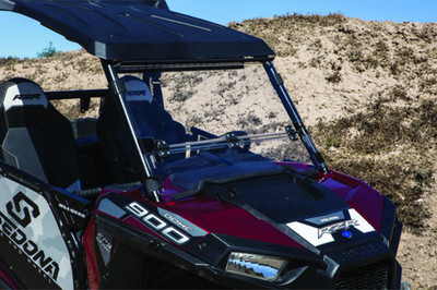 Polaris RZR Open Trail Polycarbonate Folding Windshield -No Hardware- 63-5127
