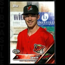 Zack Erwin 2016 Topps Pro Debut #106 Great Falls Voyagers ⚾ Baseball Card