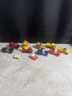 Lot Of Vintage Tonka & Corgi Mini Tonka Pressed Steel & Plastic Cars Bt10