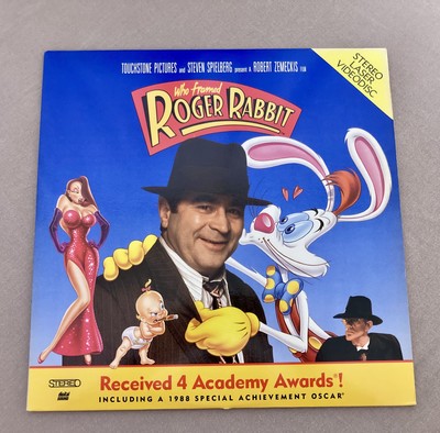 Disney Who Framed Roger Rabbit LaserDisc 1988 Touchstone Animation
