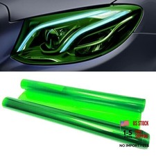 Car Taillight Headlight Fog Light Light Self-adhesive Tint Film 1248 Green
