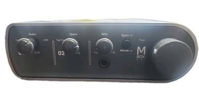 AVID Mbox Mini USB Audio Interface NO POWER SUPPLY UNTESTED