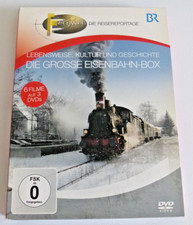 3er DVD-Set "Fernweh - Die grosse Eisenbahn-Box" aus 2011, neuwertig