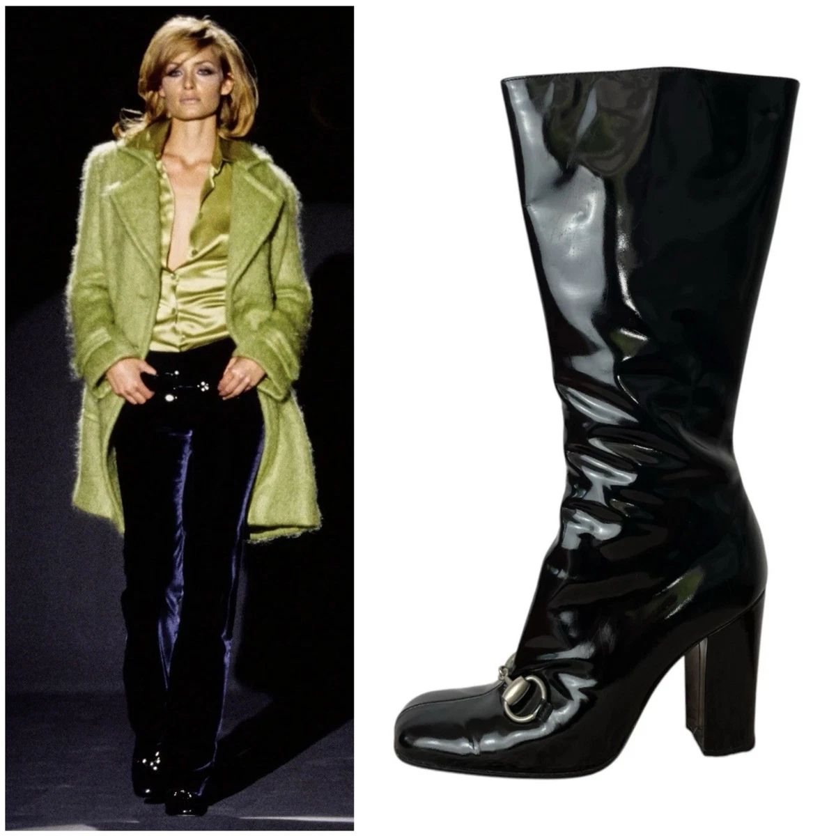 Gucci Patent Leather Boots for Women for sale - eBay