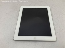 Apple iPad 2 MC980LL/A 32GB White Silver Wi-Fi Tablet - Tested
