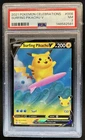 2021 Pokemon SWSH Celebrations Surfing Pikachu V #008/025 PSA 7