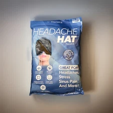 Theraice Migraine Relief Cap, Soothing Headache Hat Ice Pack Mask, Brand New