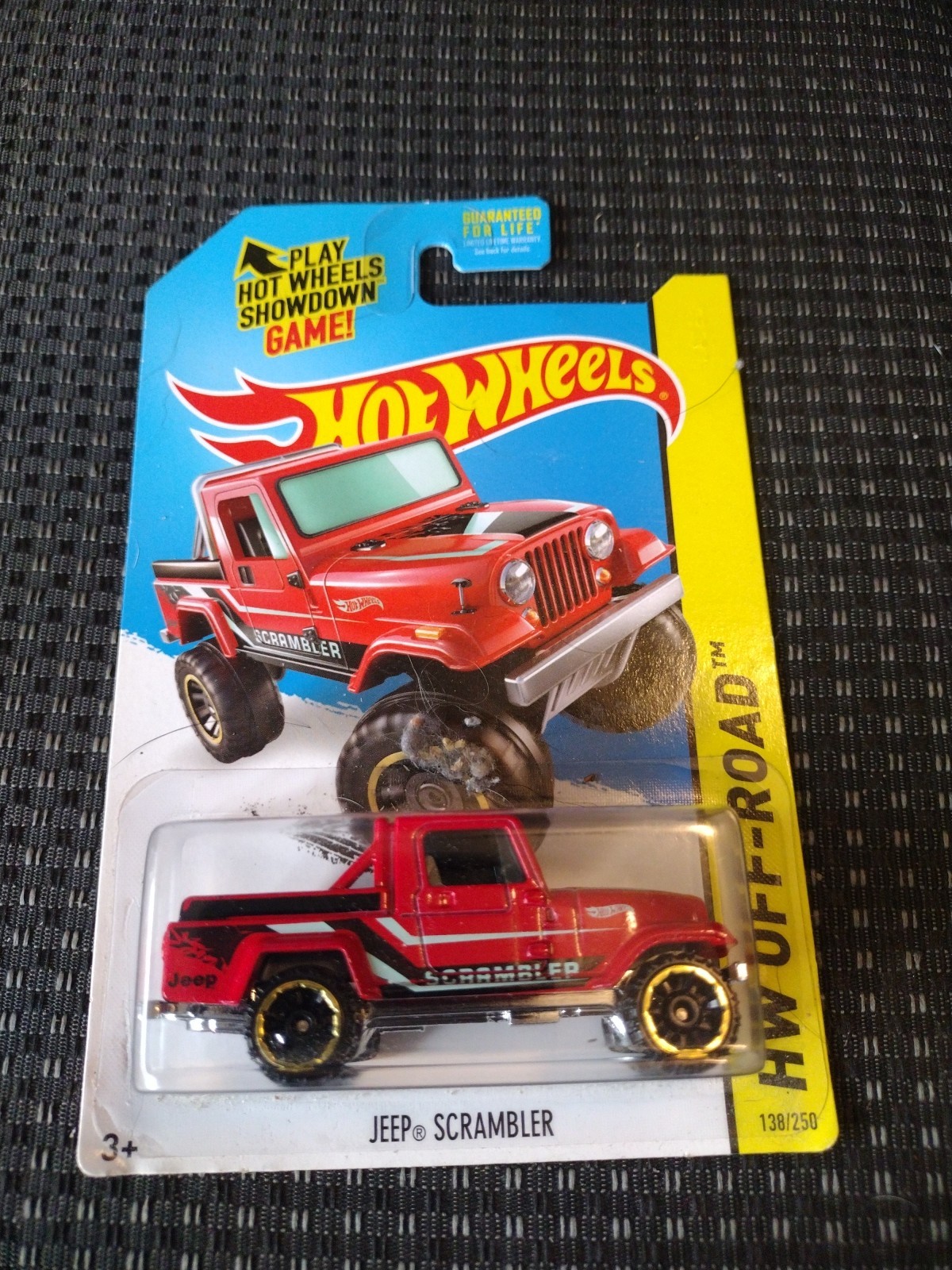 2014 Hot Wheels: Jeep Scrambler 138/250 BFD64 Red (HW469)