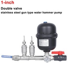 1-inch Double Valve Hydraulic Ram Pump Stainless Steel Water Hammer Pump New 1-inch Double Valve Hydraulic Ram Pump Stainless Steel Water Hammer Pump New