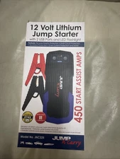Jump n' Carry 12v Lithium Jump Starter with USB Ports & LED Light Model: JNC325