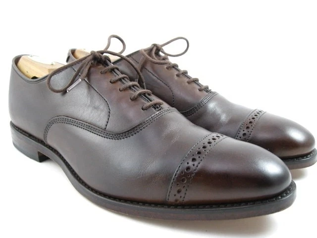 Allen Edmonds "Fifth Avenue" Cap-Toe Oxfords 9.5 D Mahogany WORN ONCE (619N) - Image 2 of 4