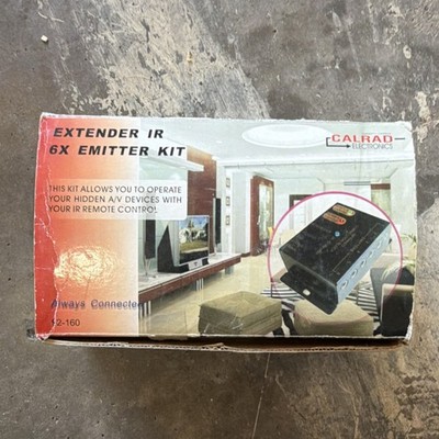 Calrad Extender IR 6X Emitter Kit Black Model 92-160 MPN 92-160