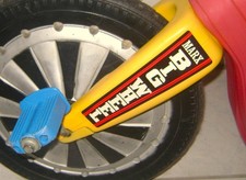 Vintage Marx Big Wheel Decal Original Near Mint And Yes They Still Adhere