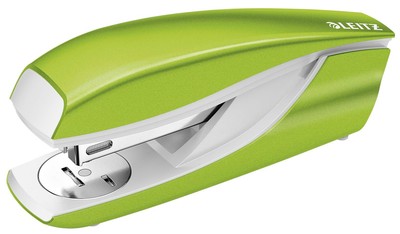 Leitz 50951054 Stapler, 30 Sheet Capacity, Ergonomic Metal Body, Includes Staple