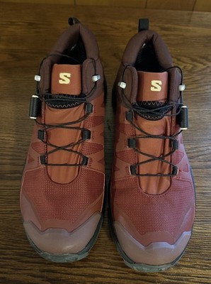 Salomon X Ultra 4 GTX Madder Brown/Black/Bleached Sand Womens Size  8.5 Hiking