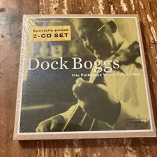 Dock Boggs - Folkways Years 1963-1968 2 CD Set Smithsonian Folk Country 