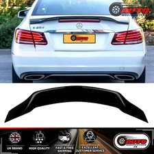 Mercedes E Klasse Coupe W207 C207 Glanz Schwarz Heck Kofferraum Spoiler Lippe Fl&uuml;gel 09-17
