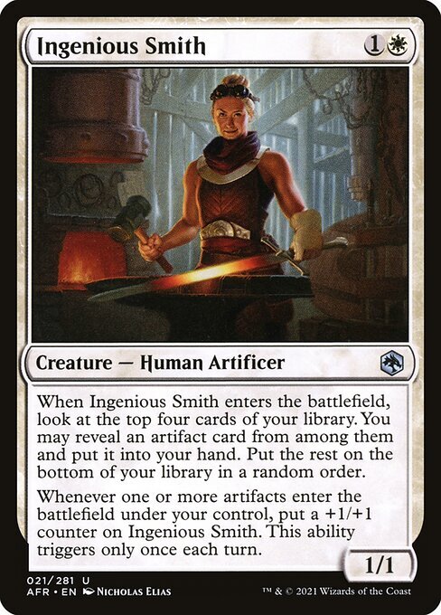 INGENIOUS SMITH x4 mtg NM-M Adventures in The Forgotten Realms 4 Unc