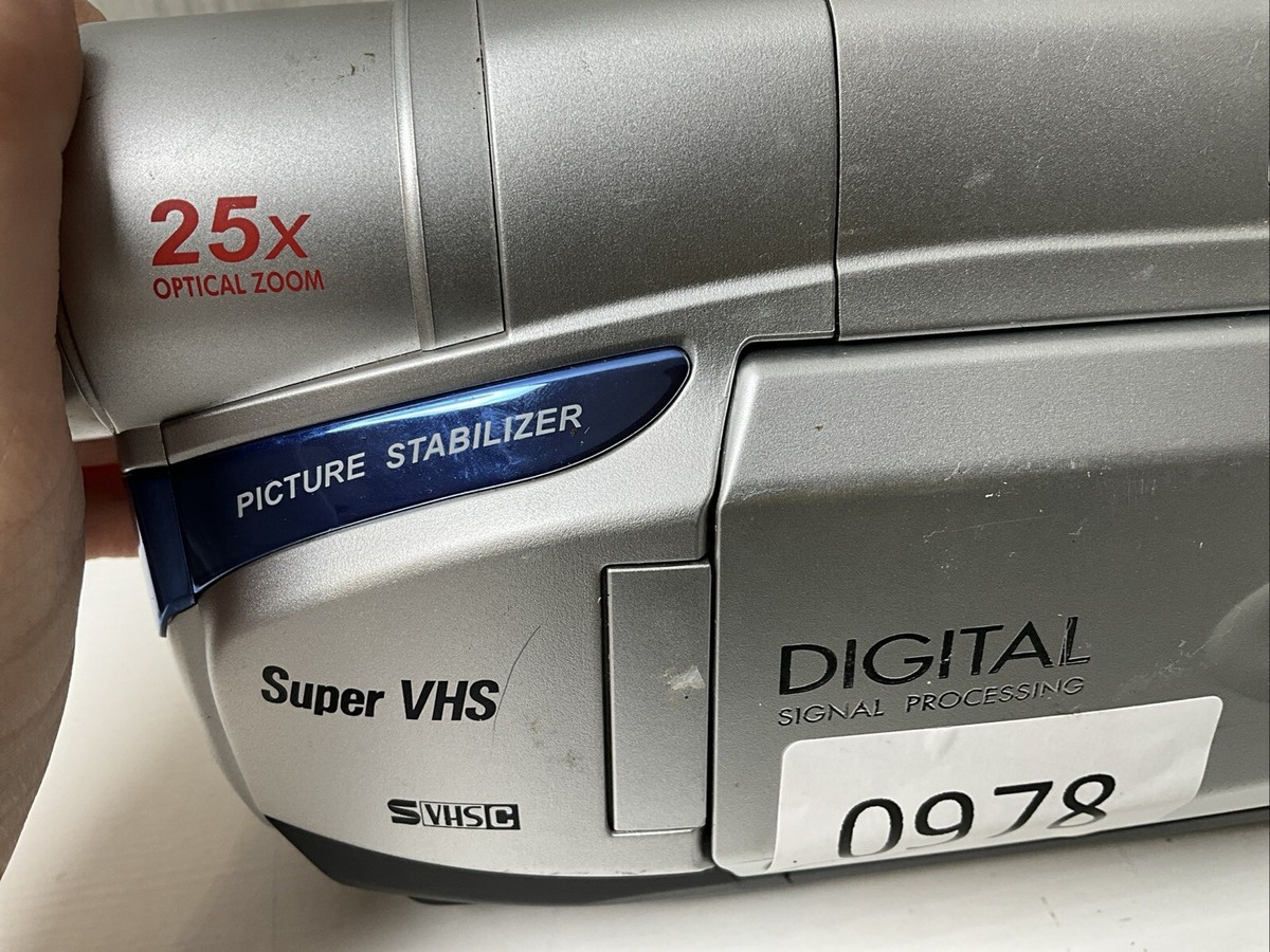 JVC GR-SXM38U 1000x Digital Zoom VHS Camcorder with 25x