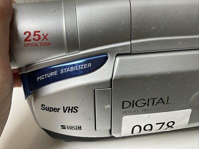 JVC GR-SXM38U 1000x Digital Zoom VHS Camcorder with 25x