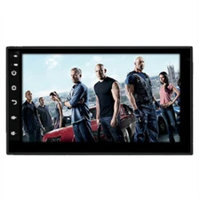 Double 2 DIN Car GPS Navi Stereo Radio Multimedia Player 7in Mirror Link FM/AM