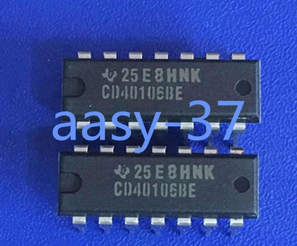 10PCS NEW CD40106 CD40106BE 40106 Hex Schmitt Trigger - Image 2 of 3