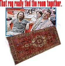 Men's T Shirt: Big Lebowski: The Rug Bowling The Dude Parody T Shirt