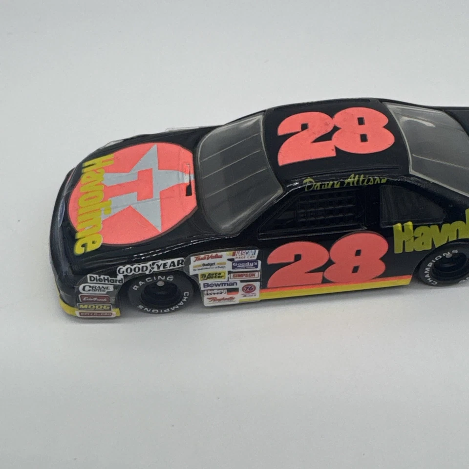 Coche diecast Racing Champions NASCAR 1:43 Davey Allison #28 Havoline 1991 Ford Foto 3 de 4