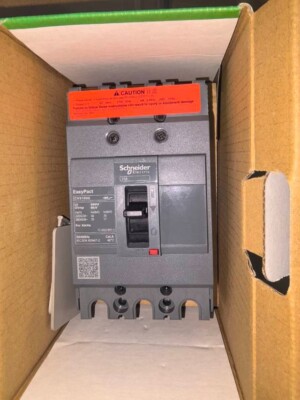 Brand new Schneider molded case circuit breaker CVS100E TM15D 15A 3P3D LV510832
