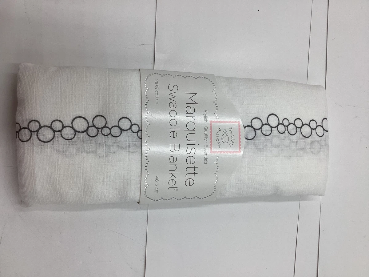 Marquisette swaddle blanket top