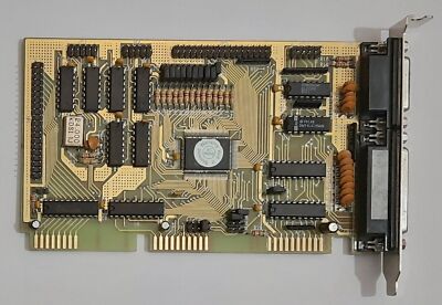JPN CA8962 ISA Multi-I/O IDE Floppy Controller (retro, 1992)