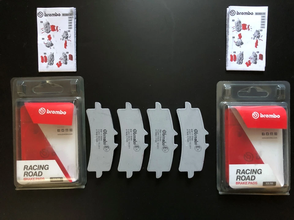 2 X Brembo Rennbremsbeläge vorn 07BB37SR für Motorräder siehe Fahrzeugliste - Bild 2 von 4