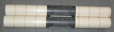 Ralph Lauren Home Wallpaper Trevor Stripe Tea / Double Rolls / best offer