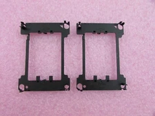 2x ~ LGA3647 Heatsink Tray Sled Brackets Narrow Socket Mount Bracket Carrier BLK