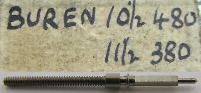 Buren BAA 380 480 watch movement part 401 winding stem tap 10