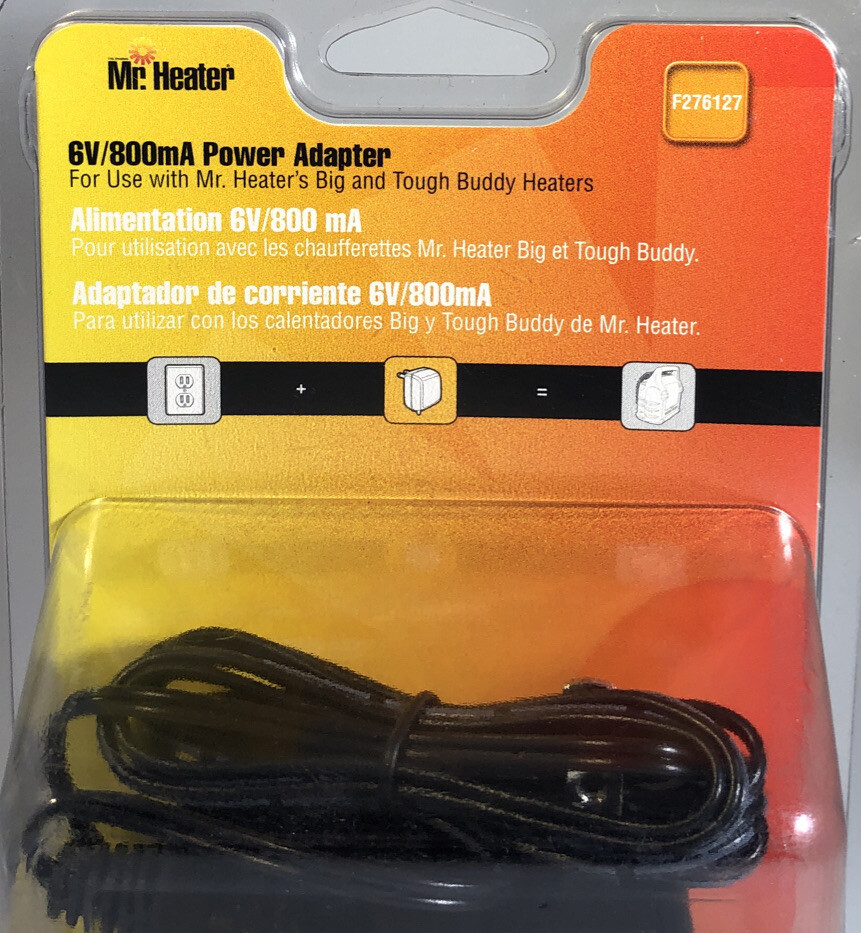 Mr Heater Big Buddy Power Adapter For Heater Big Buddy Heater